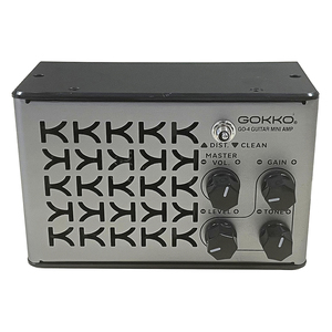 GOKKO Mini Amp - Portable 10W Rechargeable Guitar Amplifier with Bluetooth, Clean & Distortion Modes