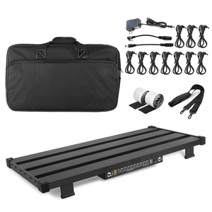 BIG PEDALBOARD WITH POWER SUPPLY